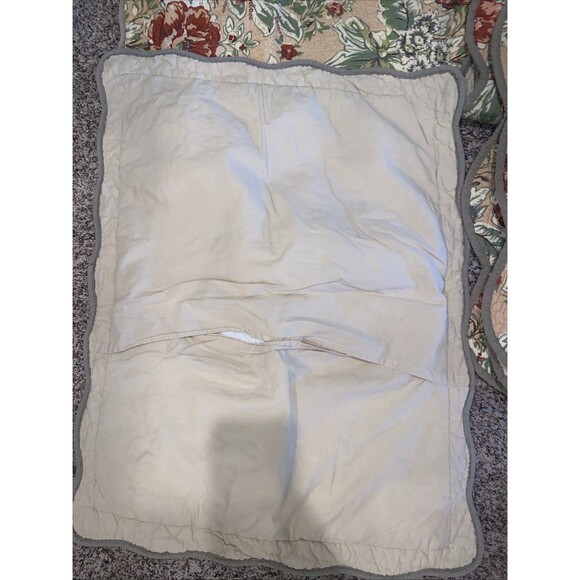 ANTIQUE ROSE Full Queen 3pc QUILT SET CHIC SHABBY VINTAGE COTTAGE Country - Picture 2 of 5